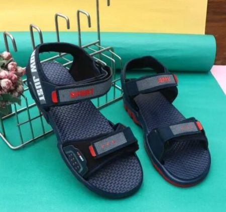 XDOX Men Navy Blue Eva Sandals Light weight sandal for men .
